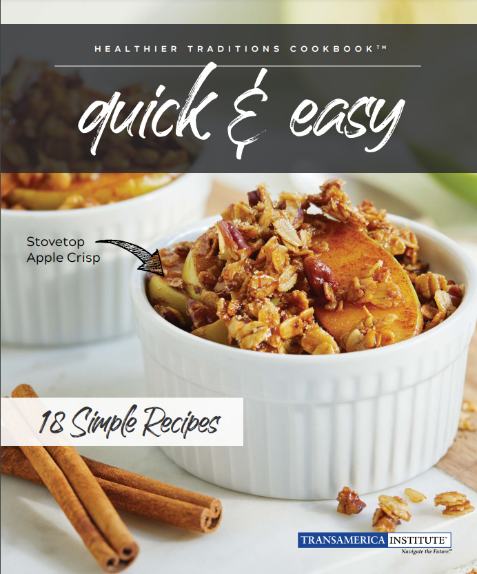 Healthier Tradtions Cookbook Quick and Easy Thumbnail